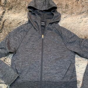 Oakley grey full-zip active hoodie Size S/P
